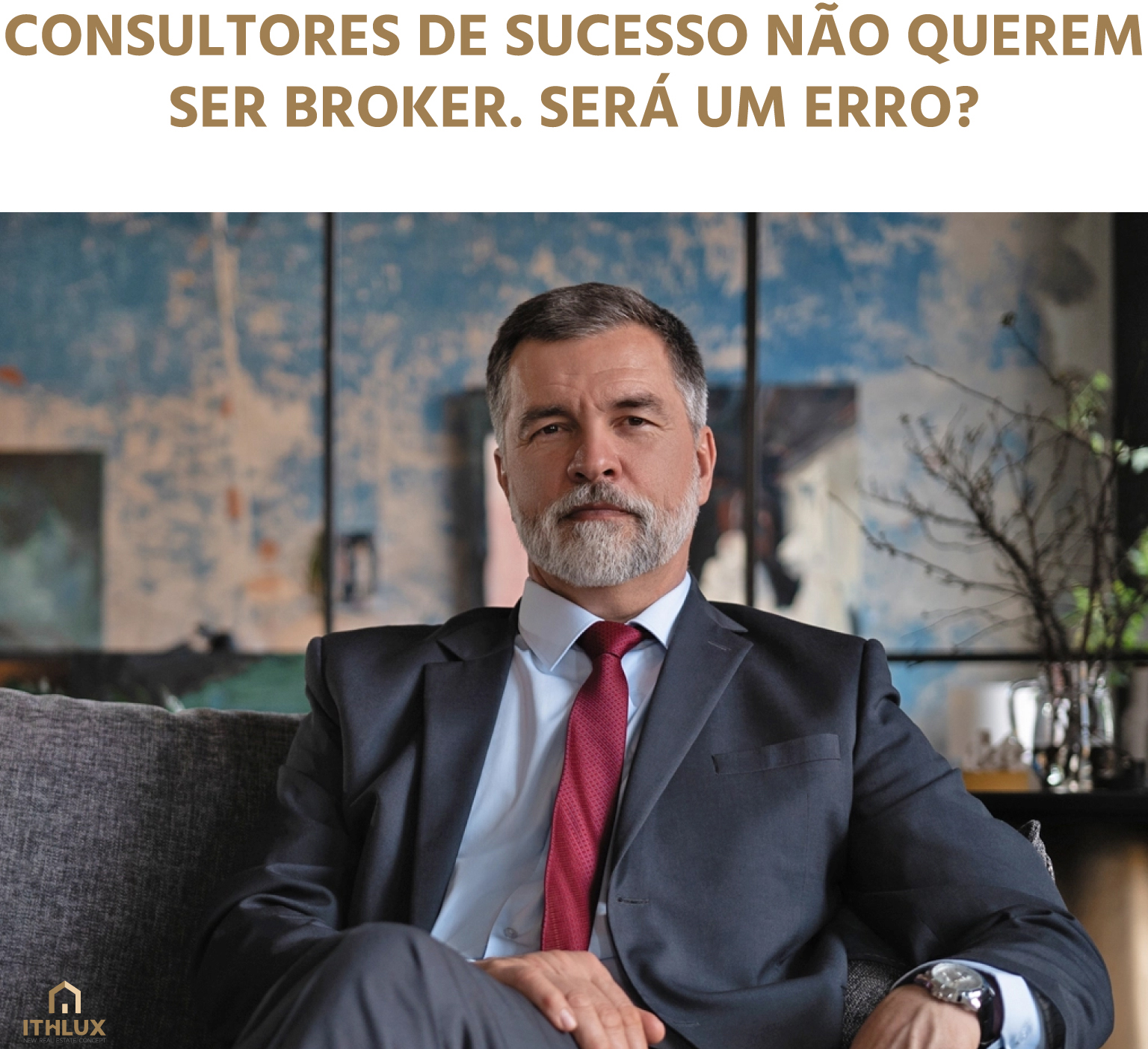 A grande maioria dos consultores imobiliários que têm carreiras de sucesso, não querem passar a broker, será um erro?